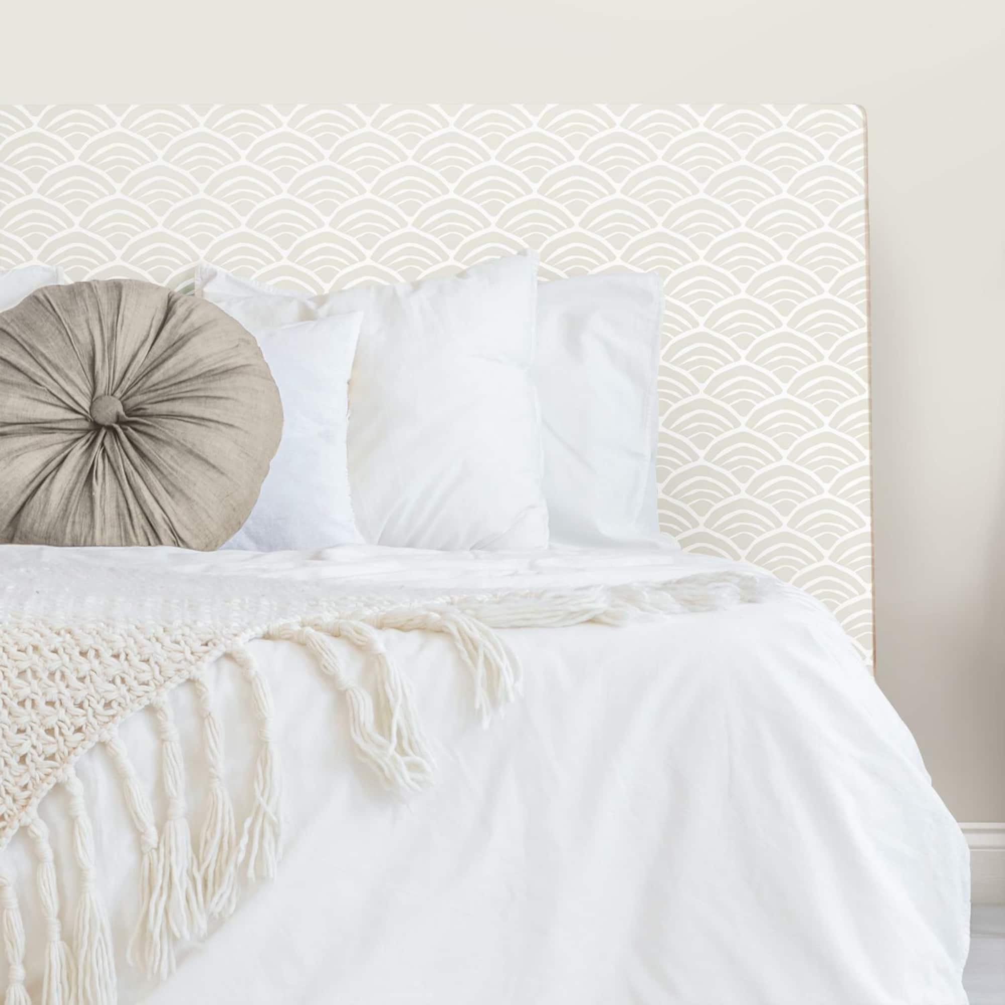 RoomMates Coastal Scallop Peel & Stick Wallpaper